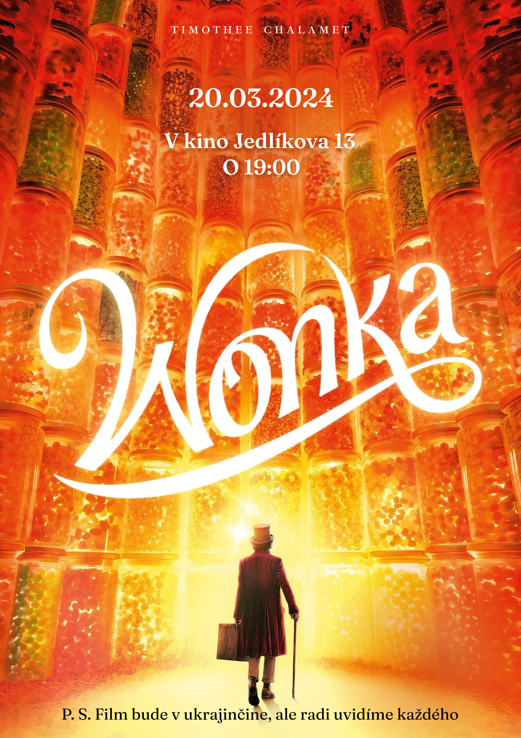 Wonka v Kine J13!